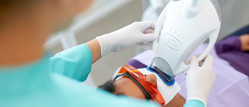 zoom teeth whitening